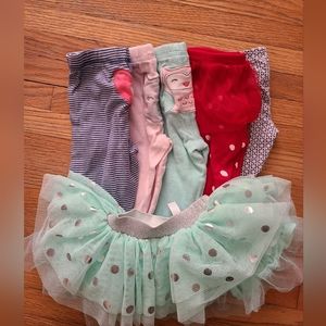 bundle baby girl pants 6m